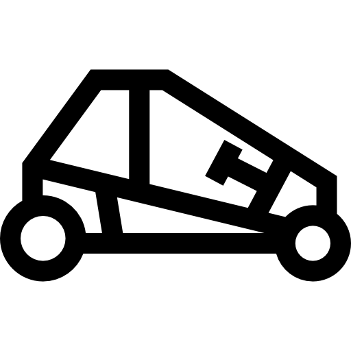 calesa Basic Straight Lineal icono