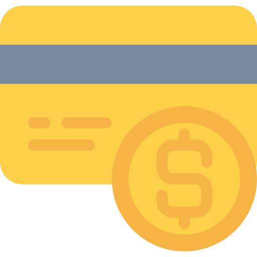 Credit card Justicon Flat icon