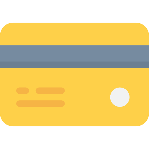 tarjeta de crédito Justicon Flat icono