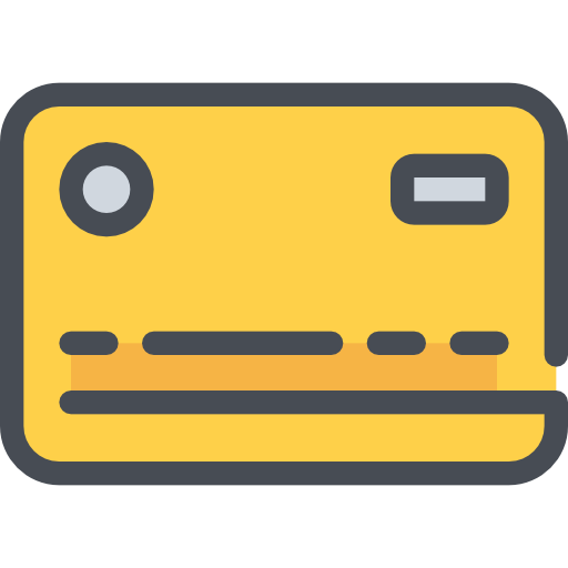 karta kredytowa Justicon Lineal Color ikona