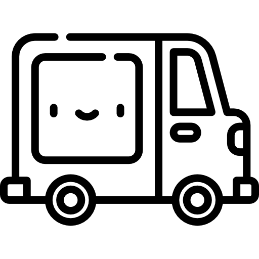 배달 Kawaii Lineal icon