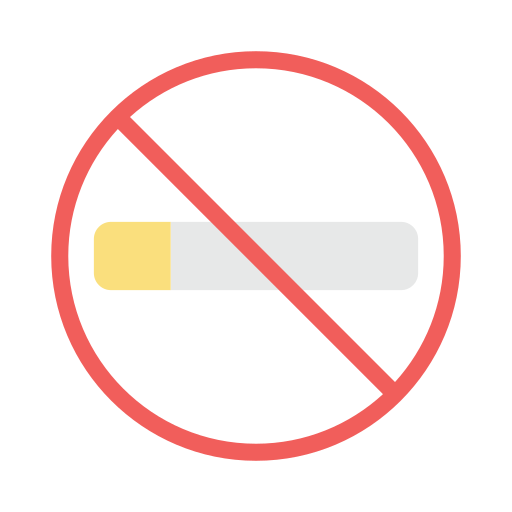 No smoke Generic Flat icon