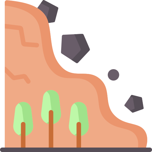 Landslide Special Flat icon