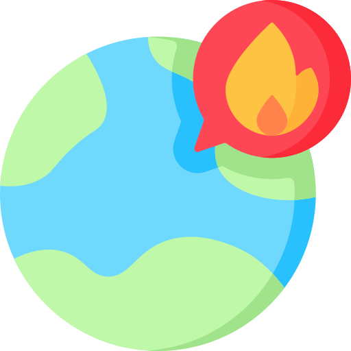 Global Warming Special Flat icon