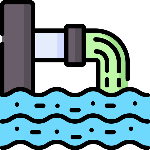 pollution de l'eau Special Lineal color Icône