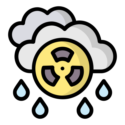 Acid rain Generic Outline Color icon