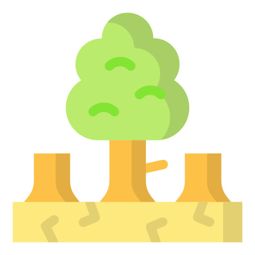 Вырубка леса Generic Flat иконка