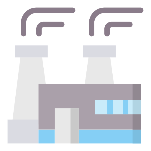 fábrica Generic Flat icono