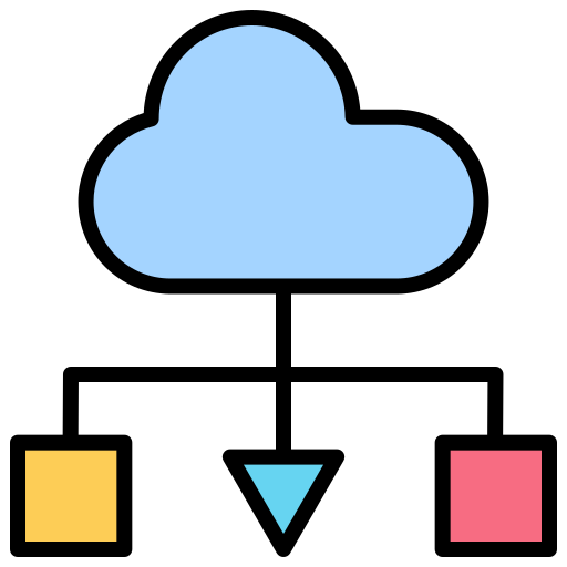 equilibrador de carga Generic Outline Color icono