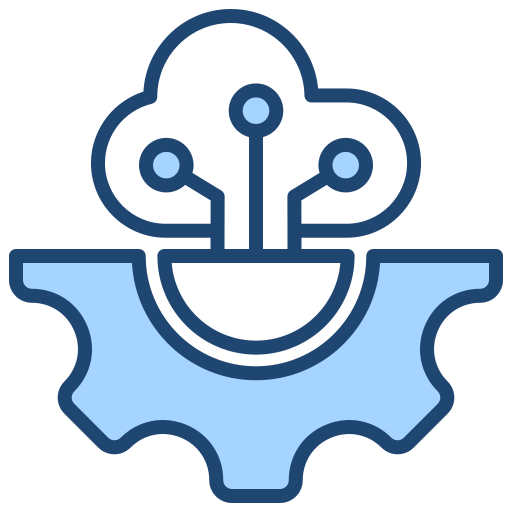 technologie Generic Blue icoon
