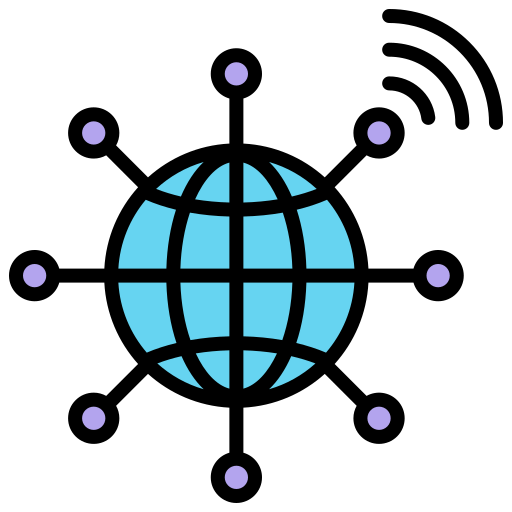 internet Generic Outline Color icono