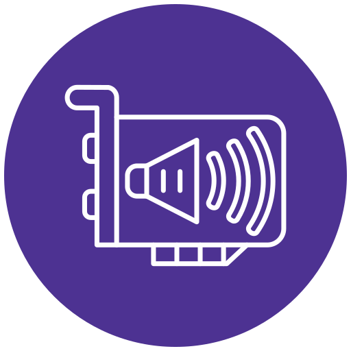 sound card Generic Flat icon