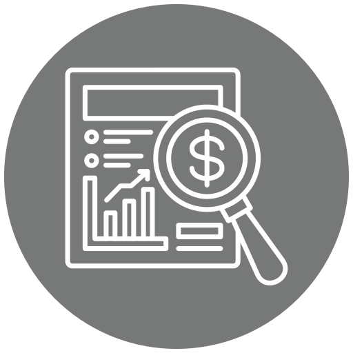 base de datos financiera Generic Flat icono