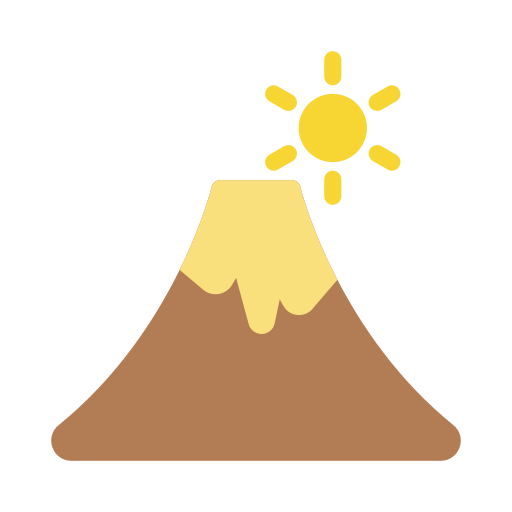 montaña fuji Generic Flat icono