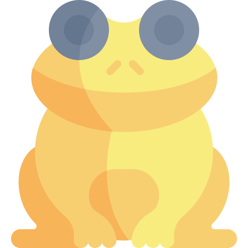 개구리 Kawaii Flat icon