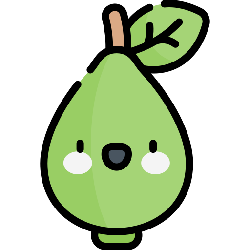 Guava Kawaii Lineal color icon