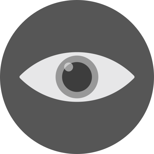 Глаз Generic Grey иконка
