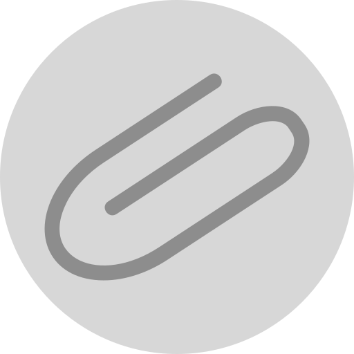アタッチメント Generic Grey icon