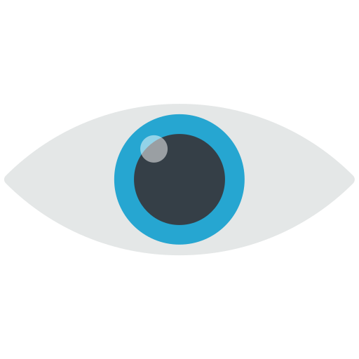 Eye Generic Flat icon