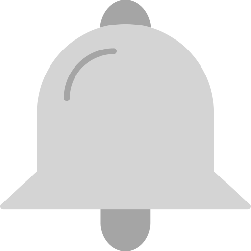 Notification bell Generic Grey icon