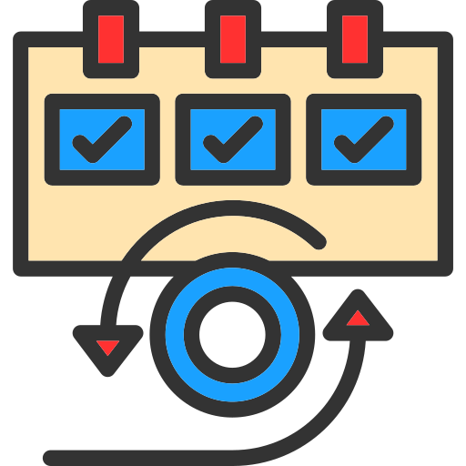 Scrum Generic Outline Color icono