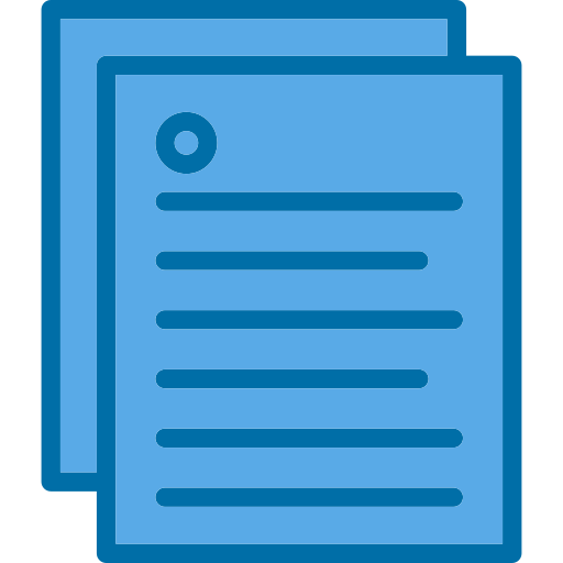 Documentation Generic Blue icon