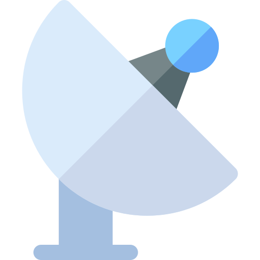 antena Basic Rounded Flat icono