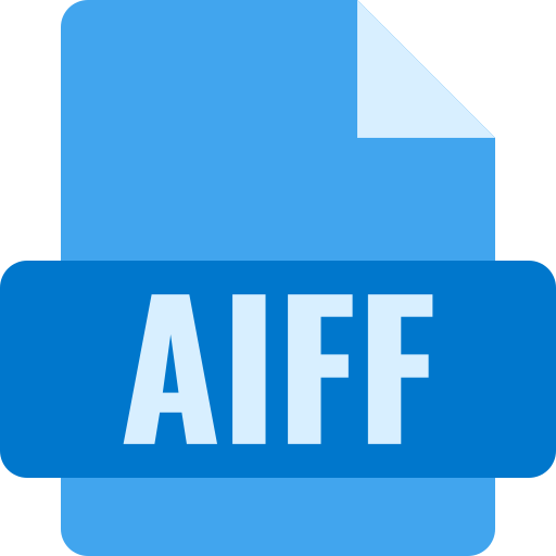 aiff Generic Flat icono