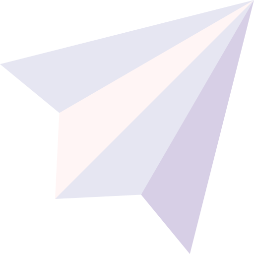 papierowy samolocik Basic Straight Flat ikona