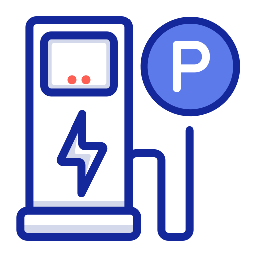 Charging Station Generic Outline Color icon