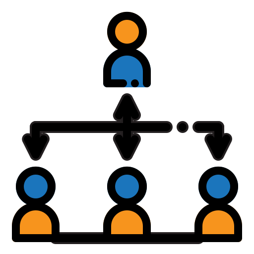 Plan de estructura Generic Outline Color icono
