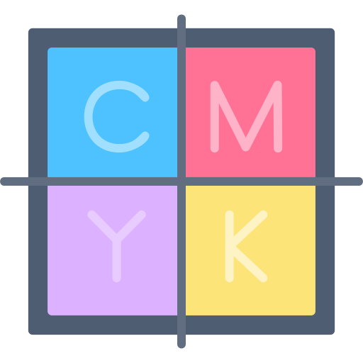 Cmyk Generic Flat icon
