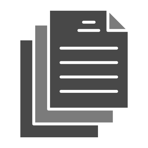 Document Generic Grey icon