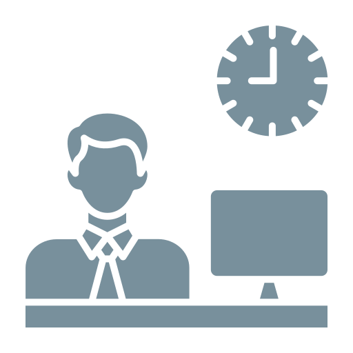 Working hours Generic Simple Colors icon