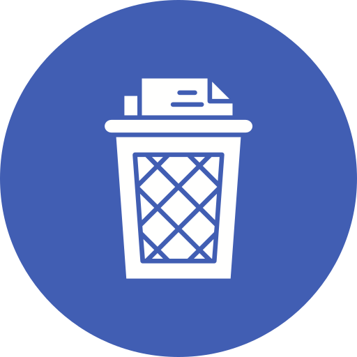 Trash can Generic Mixed icon