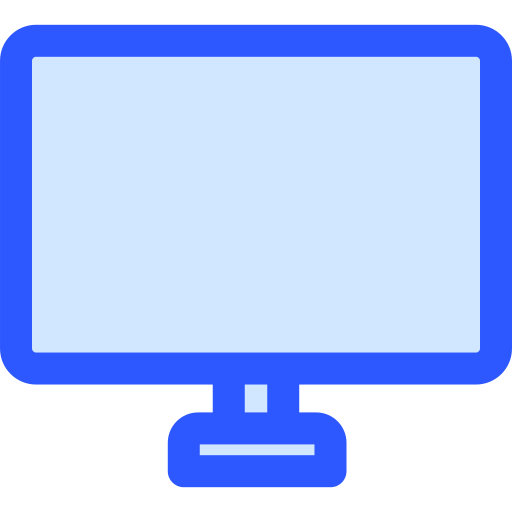 computer Generic Blue icoon