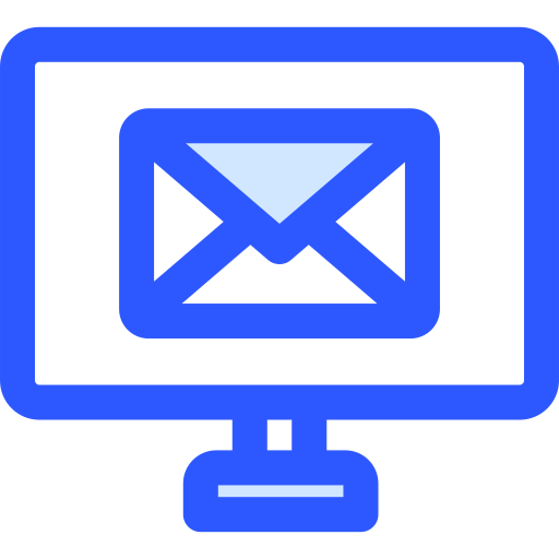 郵便 Generic Blue icon