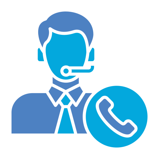 Customer service Generic Blue icon