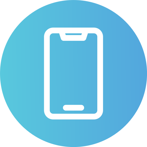 Smartphone Generic Flat Gradient icon