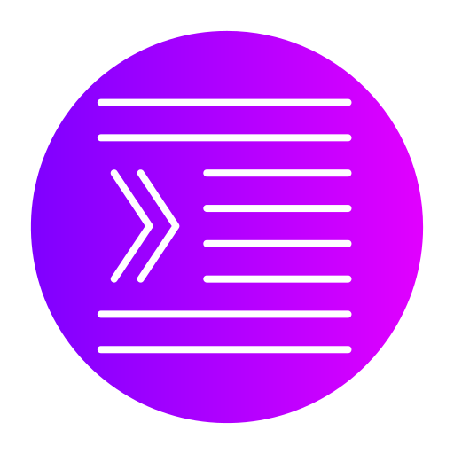 テキストの配置 Generic Flat Gradient icon