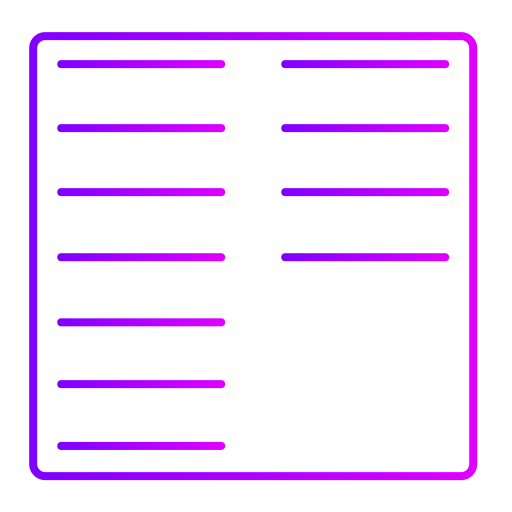 kolumny Generic Gradient ikona