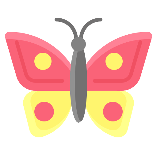 vlinders Generic Flat icoon