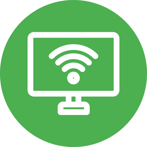 conexión wifi Generic Flat icono