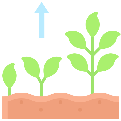 les plantes Generic Flat Icône