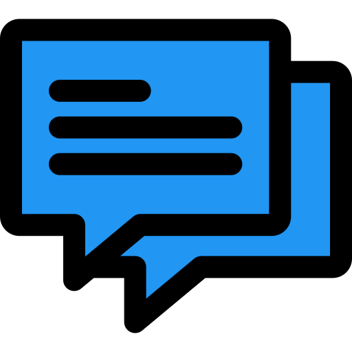 Message Generic Outline Color icon