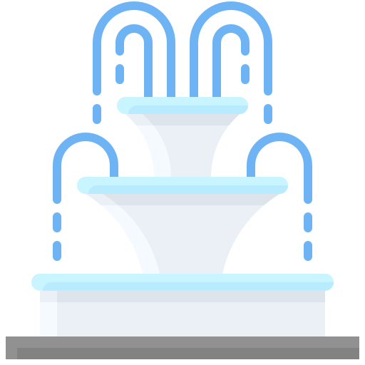 fontaine Generic Flat Icône