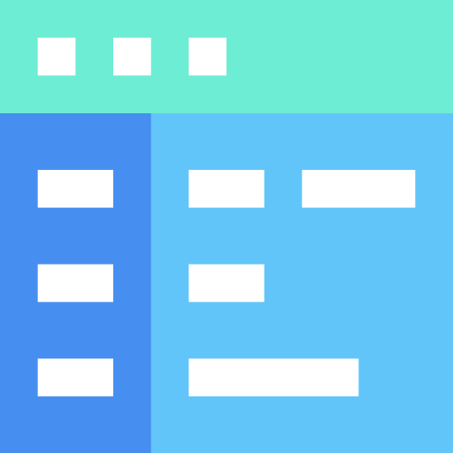 backend Generic Blue icon
