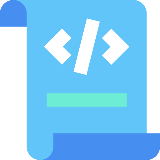 script Generic Blue icoon