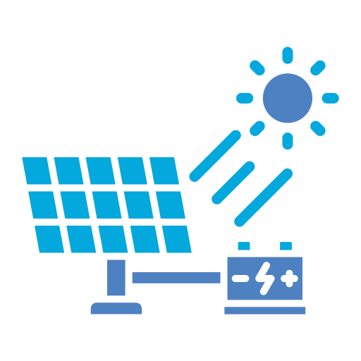 Солнечная энергия Generic Blue иконка