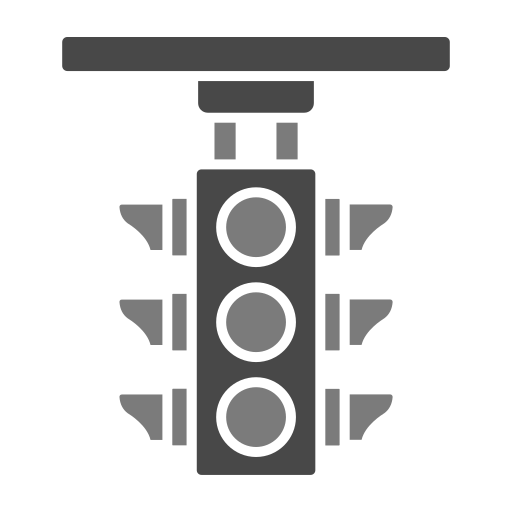 Traffic Light Generic Grey icon